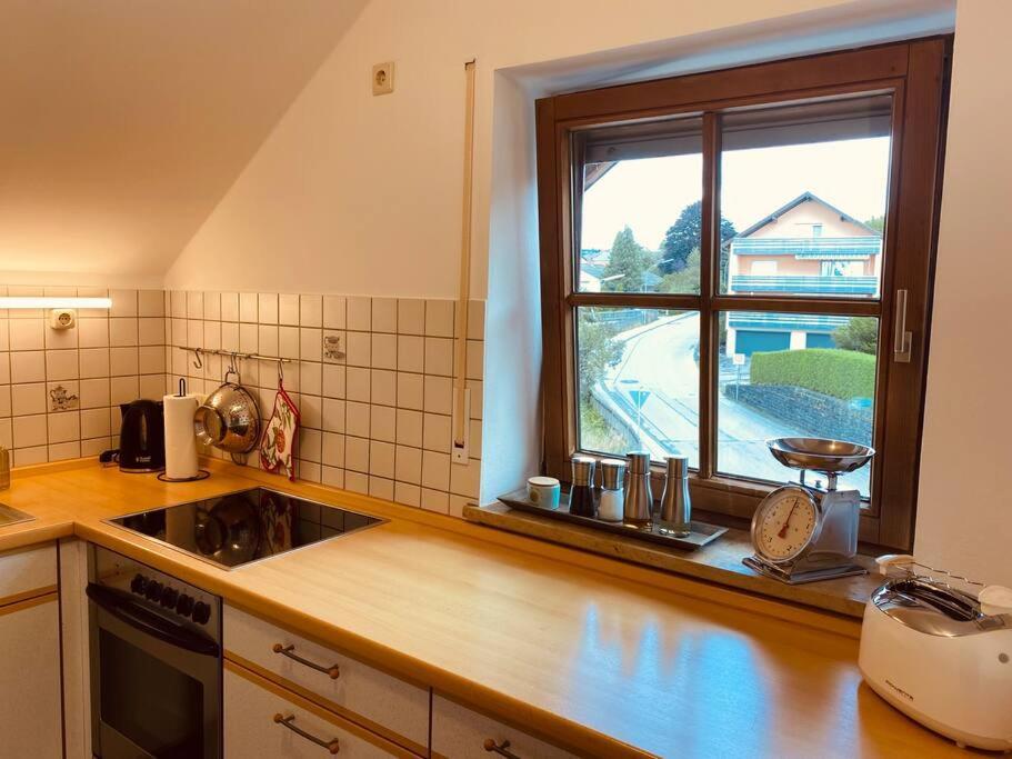 Wohnung Turmblick Марктобердорф Экстерьер фото